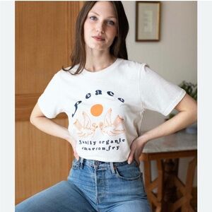 Emerson Fry • White Graphic Tee